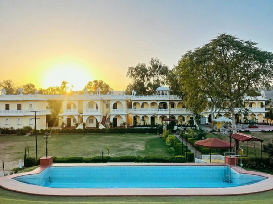 Palette Rani Bagh Resort, Kukas, Rs 1200, 3.7/5.0, Jaipur