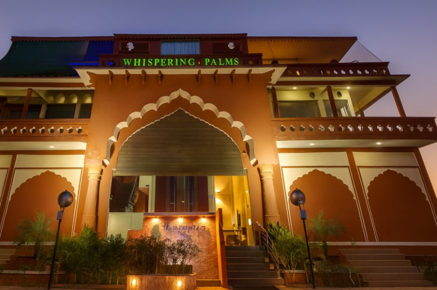 Whispering Palms Hotel, Vidyadhar Nagar, Rs 2500, 3.8/5.0, Jaipur
